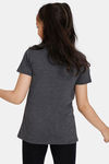 Rosaline Girls Knit Poly Top (Pack of 2) - Grey Black — thumbnail 4